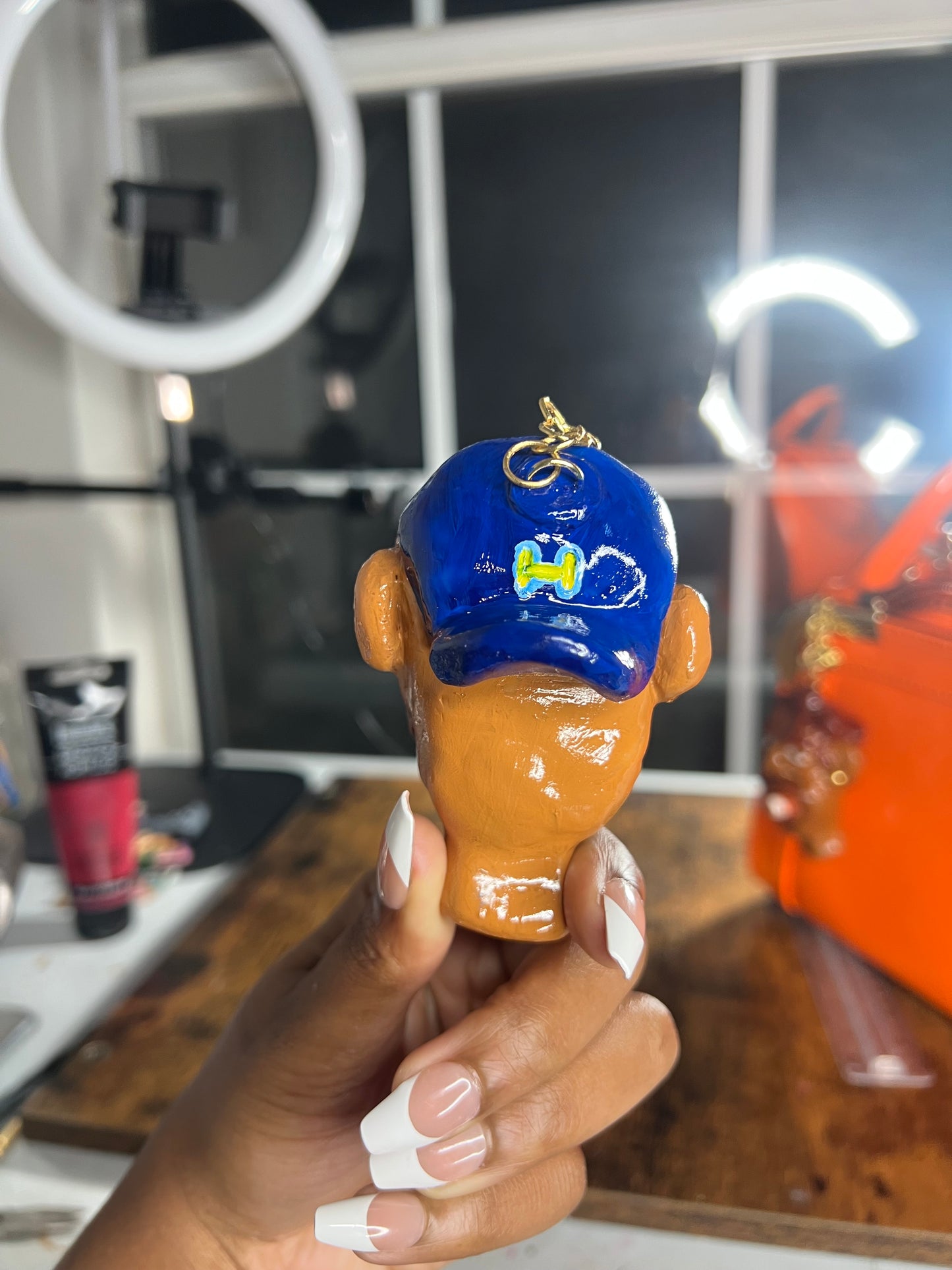 Mr. Cap (Hoodie Keychain)