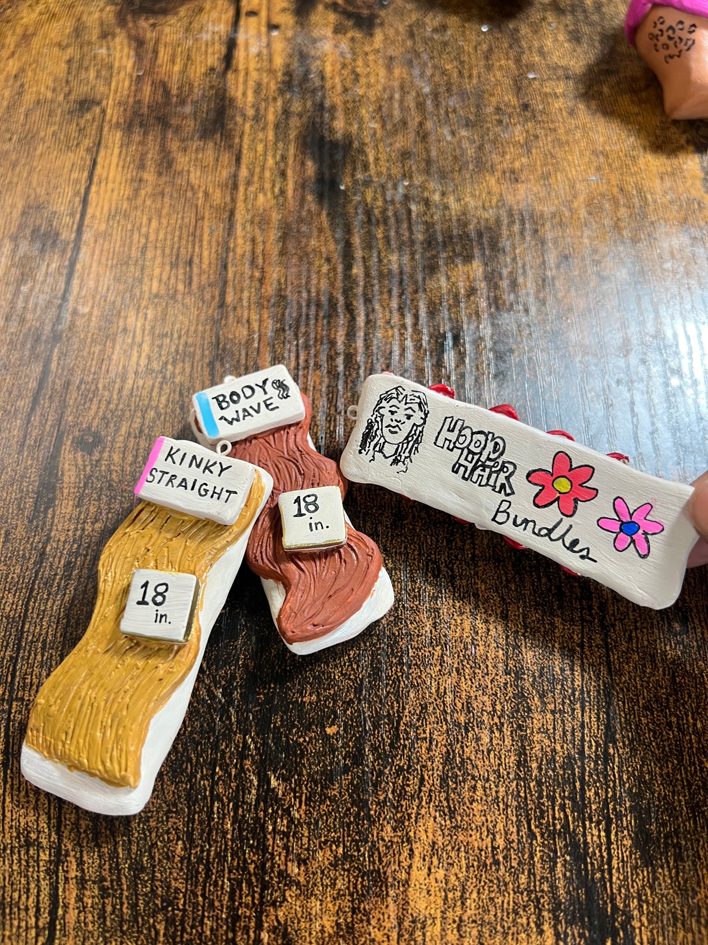 HoodHair Bundle Keychain