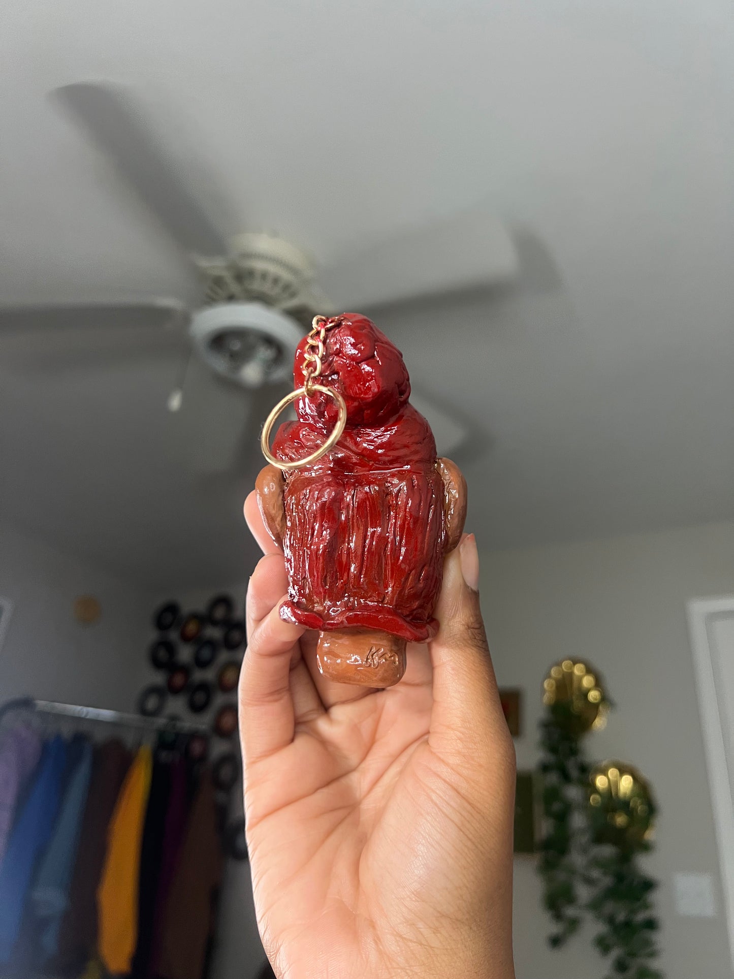 Bubblegum Babe Hoodie Keychain