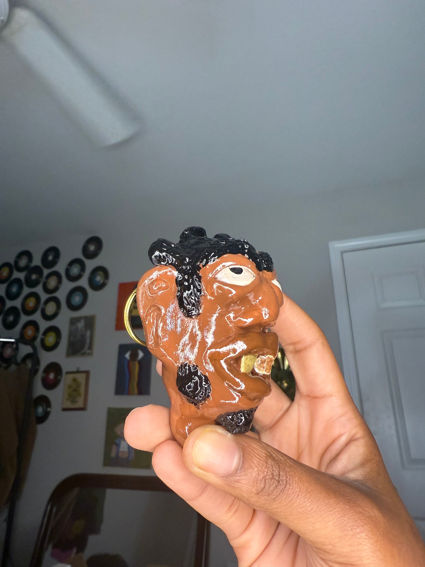 Wicked Wesley Hoodie Keychain
