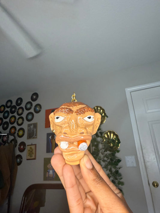 Frank with the Freckles Hoodie Keychain
