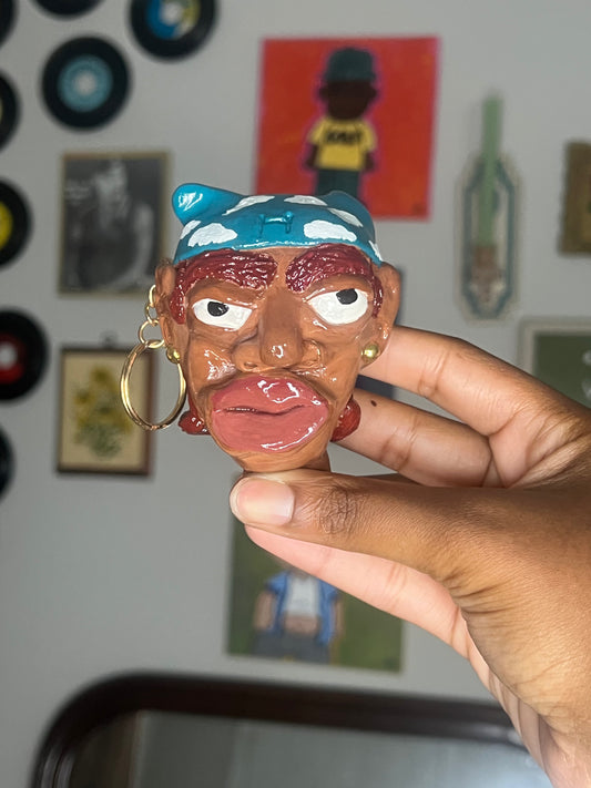 Kool Kat Keisha Hood Keychain