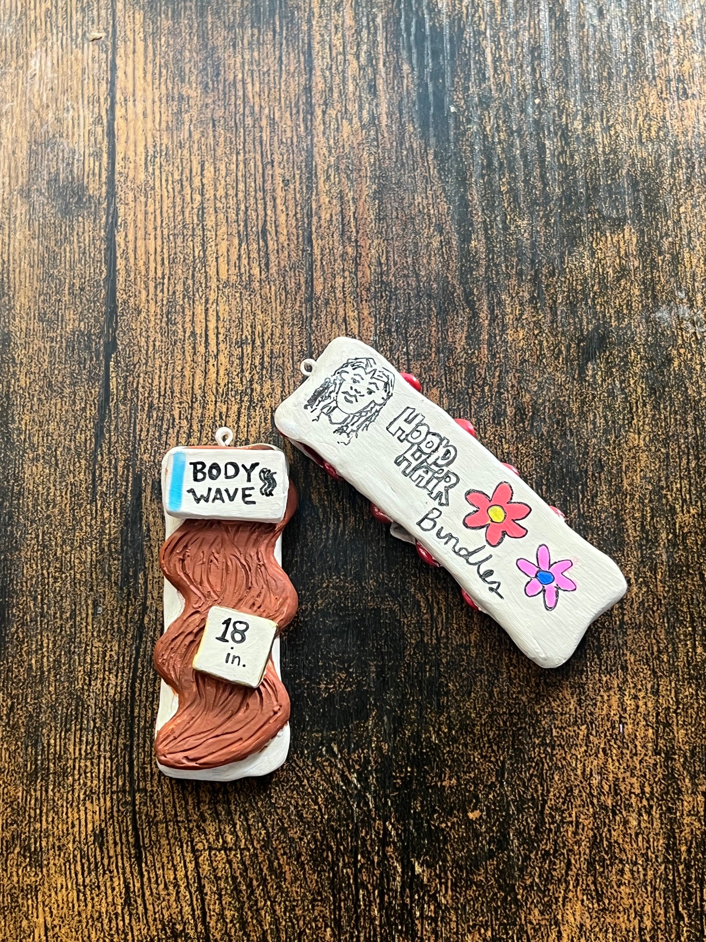HoodHair Bundle Keychain