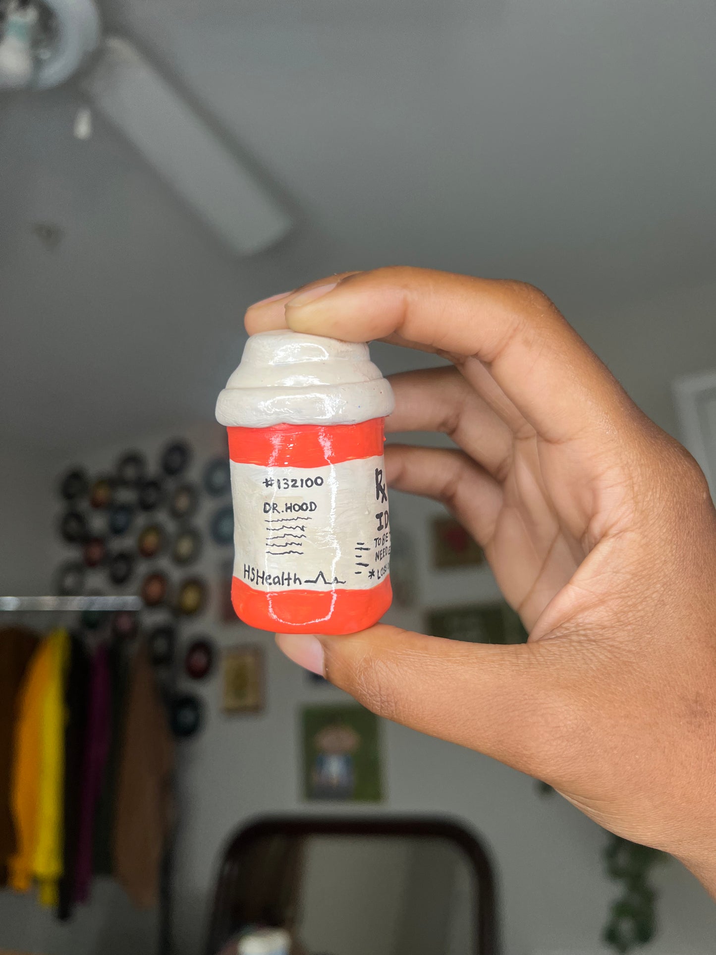 (PRE-ORDER) IDGAF Medication Keychain